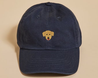 Golden Retriever Labrador Retriever Embroidered Dad Hat, Labrador Retriever Gifts, Golden Retriever Gifts, Dad Hat Embroidered, Lab Mom Gift