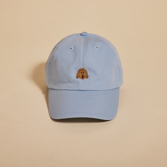 Doodle Baseball Hat | Goldendoodle Gifts, Labradoodle Gifts, Cute embroidered hat with dog, Embroidered hat with animal, Golden Doodle Mom