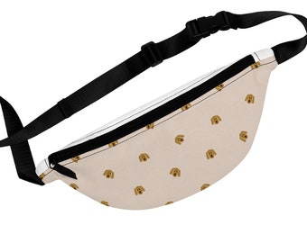 CockerSpaniel Dog Fanny Pack, Gift for dog lovers, Matching dog and owner, Gift for dog mom, Hooman and me, Dog Walker Gift, Dog Walking