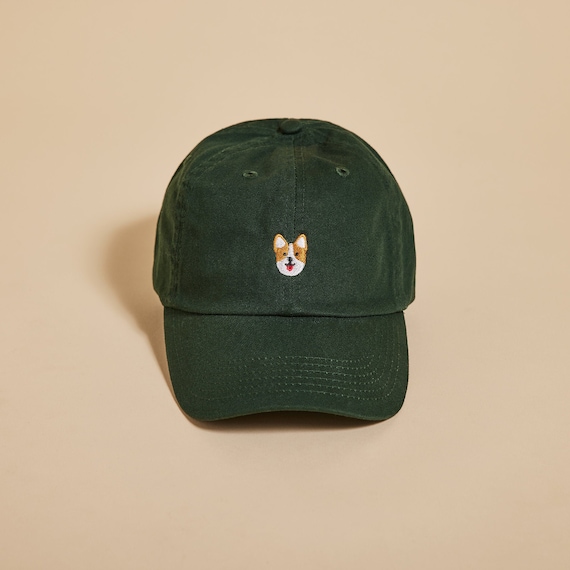 Welsh Corgi Baseball Hat, Jack Russell Gifts, Corgi Gifts, Embroidered Dad Cap, Unstructured Six Panel, Adjustable Strap Back, Pet Lover