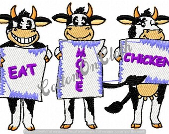 Eat More Chicken Svg - Etsy