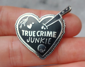 True Crime Lover Enamel Pin