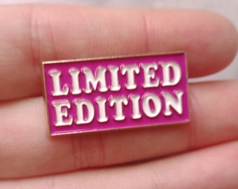 Pin esmaltado de edición limitada