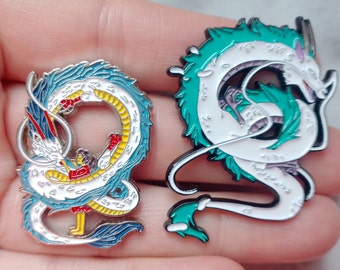 Dragon, Chihiro Japanese Anime Enamel Pin