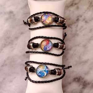 Mond und Sonne Boho Armband