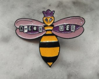 Girl Power, Queen Bee Enamel Pin