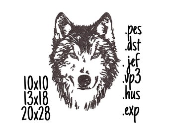 Archivo de bordado Wolf