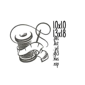 Embroidery file sewing