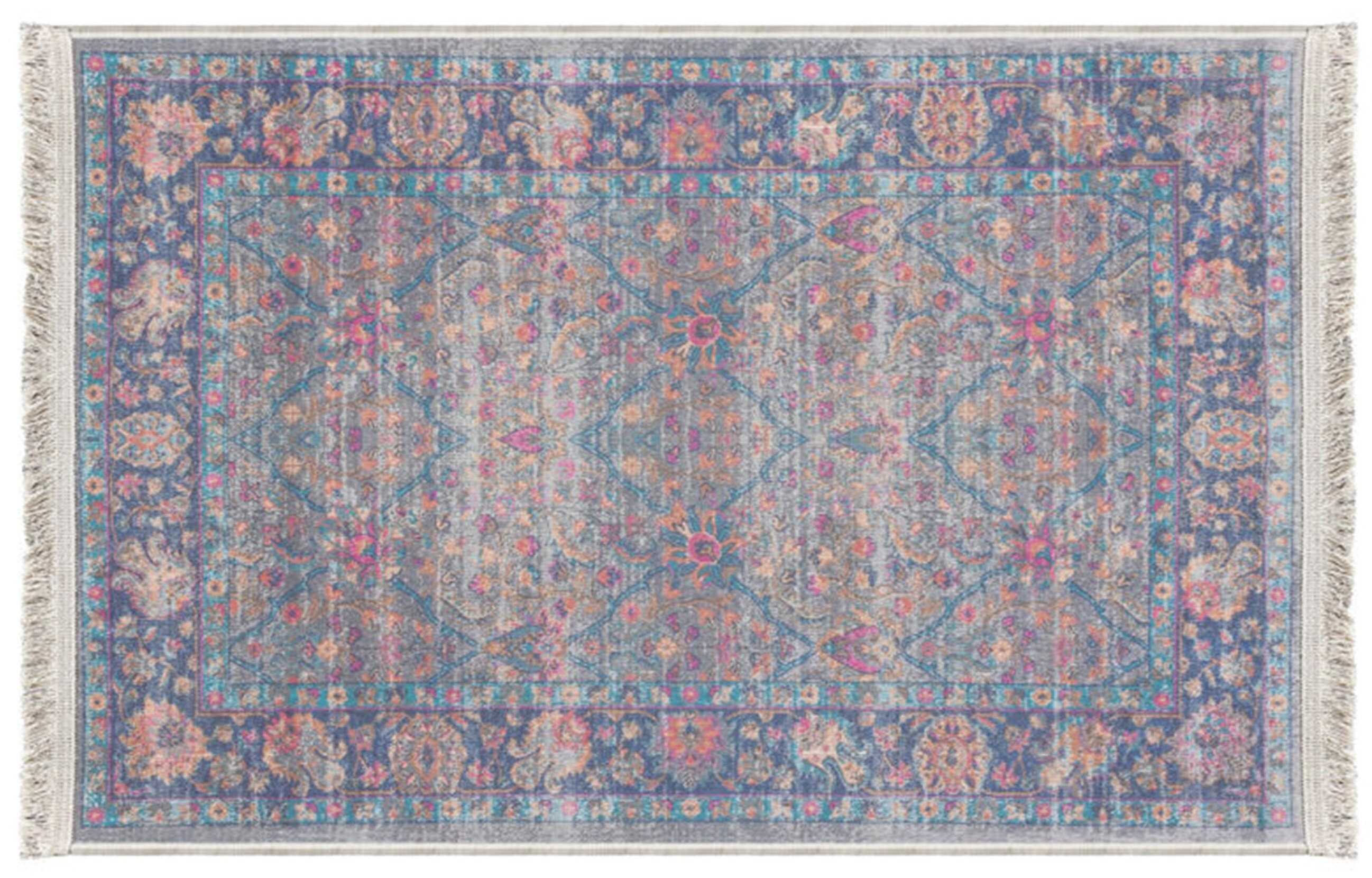 Tapis turc bleu, Tapis