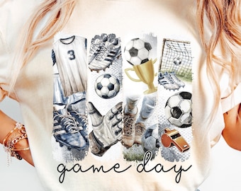Soccer Png, Game Day Soccer Coquette PNG, Soccer Bow Png, Soccer Mama Png, Soccer Mom Png, Brushstroke Soccer Png