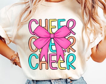 Cheerleading PNG, Coquette Cheer PNG, Cheer Mama Png, Cheer Png, Digital Sublimation Design, Cheerleader Png, Cheer Gift, Cheer Team