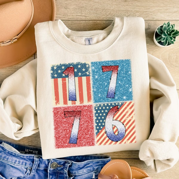 1776 America 4th of July PNG, 1776 png, Glitter 4th of July Png, America Png, Retro Png, USA Png, Fourth of July Shirt Design Sublimation