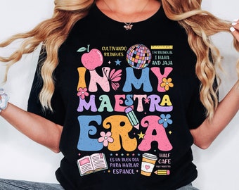 In My Maestra Era Png, Spanish Teacher Png, Back To School, Teacher Life Png, Best Maestra Png, Teacher Appreciation Gift, Digital Download