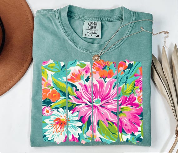 Preppy Floral Brushstroke PNG, Boho Floral PNG, Floral Mama Png, Summer Vibes Png, Spring Flowers Png, Wildflower Png, Boho Summer Png