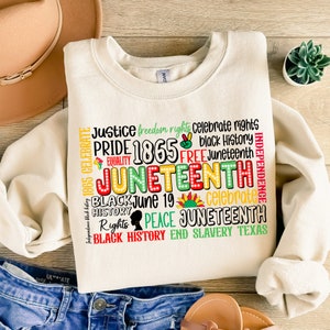 Juneteenth PNG, Juneteenth Shirt Design, Sublimation Design, Digital Download, 1865 Freedom Png, Equality Awareness Png, Melanin