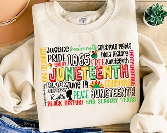 Juneteenth PNG, Juneteenth Shirt Design, Sublimation Design, Digital Download, 1865 Freedom Png, Equality Awareness Png, Melanin