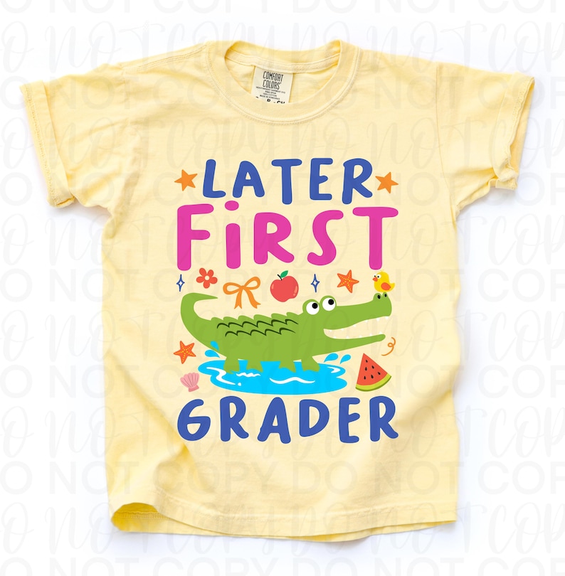 Later Gator PNG Bündel, Letzter Schultag Shirt Design, Ende des Schuljahres Lehrer Sublimation, Pre-k 1st/2nd/3rd/4th/5th Class Bild 5