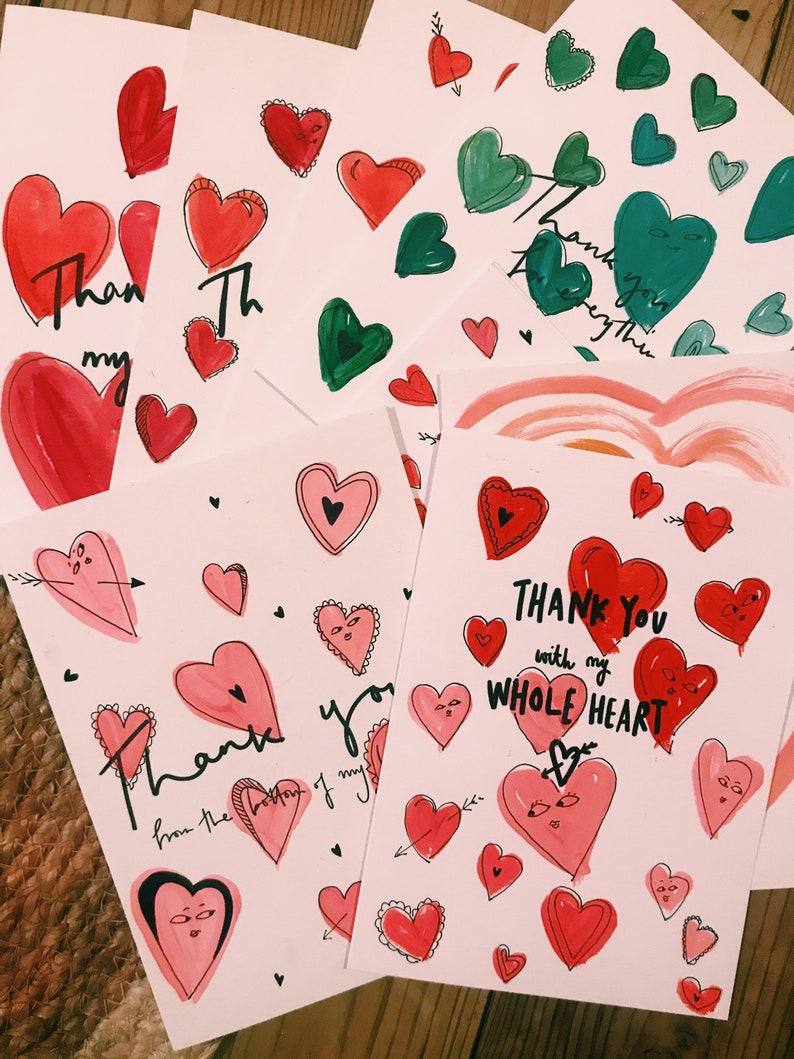 Thank You Card Thank You for Everything
