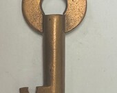 B M RR brass switch key by Slaymaker