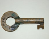 B O Brass Switch Key Baltimore and Ohio RR
