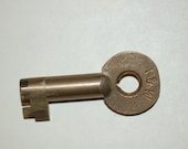 N W Norfolk and Western Brass Switch Key by adlake
