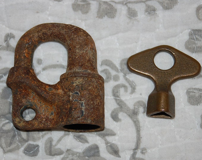 Triangle Key Lock Raco Raco Triangle Key With Lock Railroad - Etsy