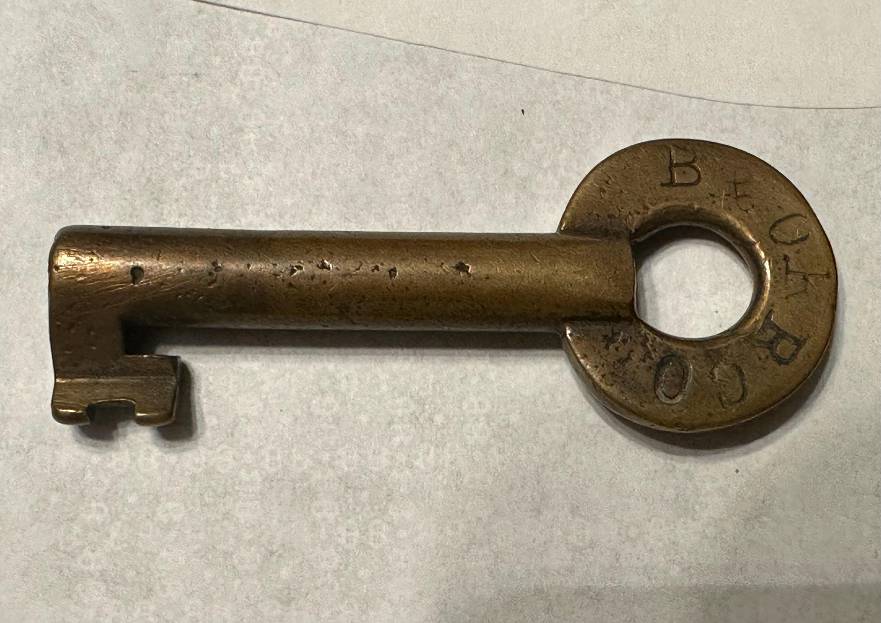 Baltimore & Ohio Railroad Co Brass Switch Key by F-S Hdwr - Etsy
