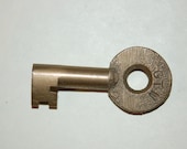 GTW Grand Trunk Western Brass Switch Key by Adlake