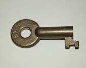 BNR Burlington Northern Brass Switch Key Keline Style