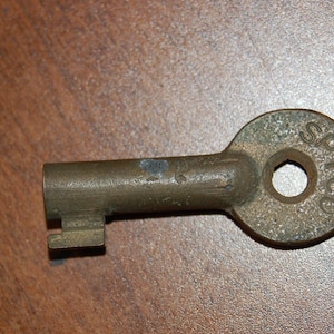 Southern Pacific Transportation Company Brass Switch Key