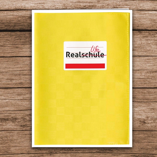 Karte Schulabschluss Realschule Mittlere Reife