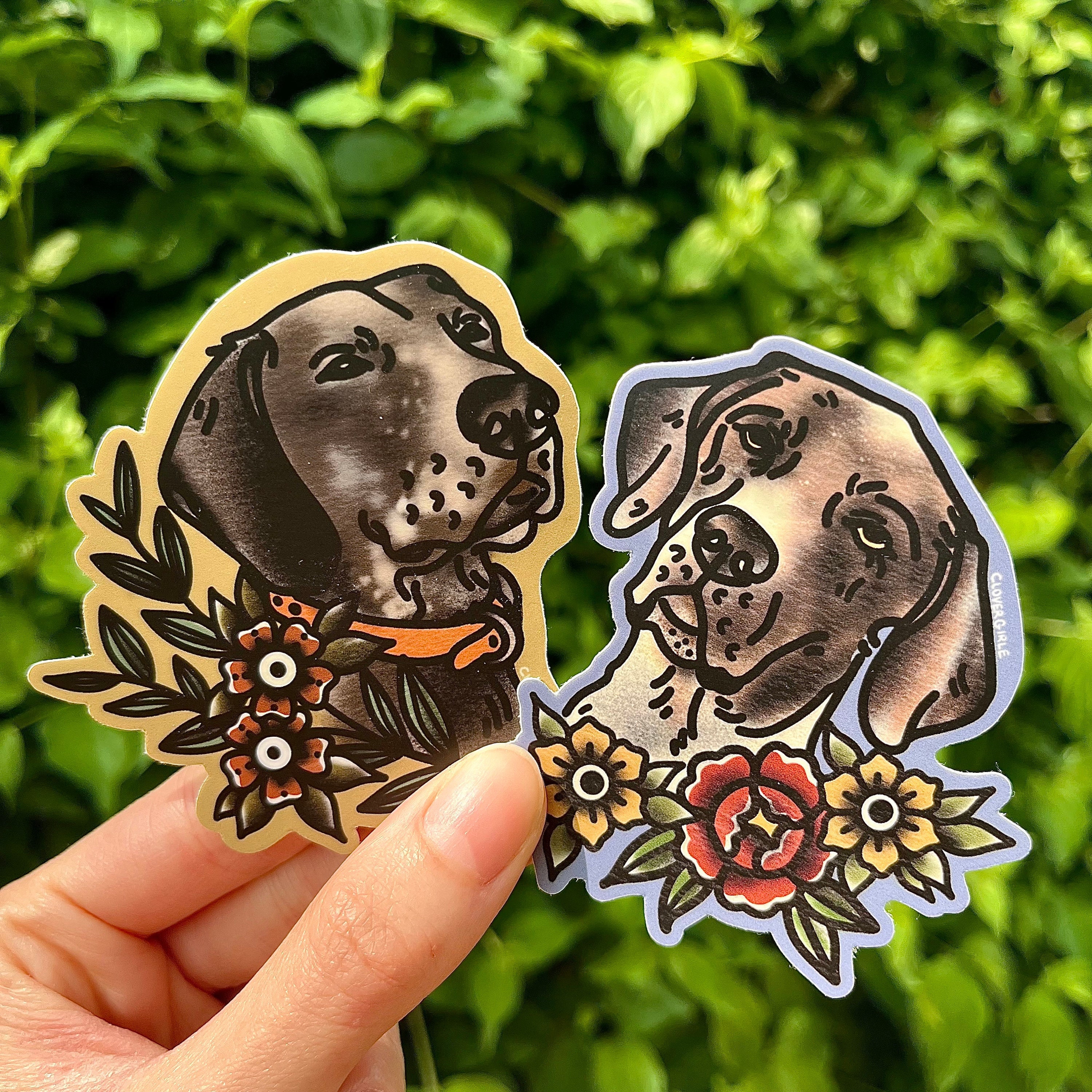 German Shorthair Pointer Hunting Dog Decal - 8 Inch Car Window Sticker, Pheasant Design