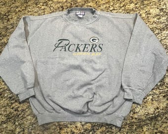 Sweat-shirt de sport avec logo vintage Green Bay Packers pour homme grand gris NFL Game Day