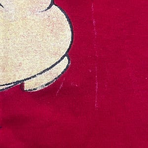 Disney Mickey Mouse Graphic T Shirt Red Short Sleeve Womens 3XL image 4