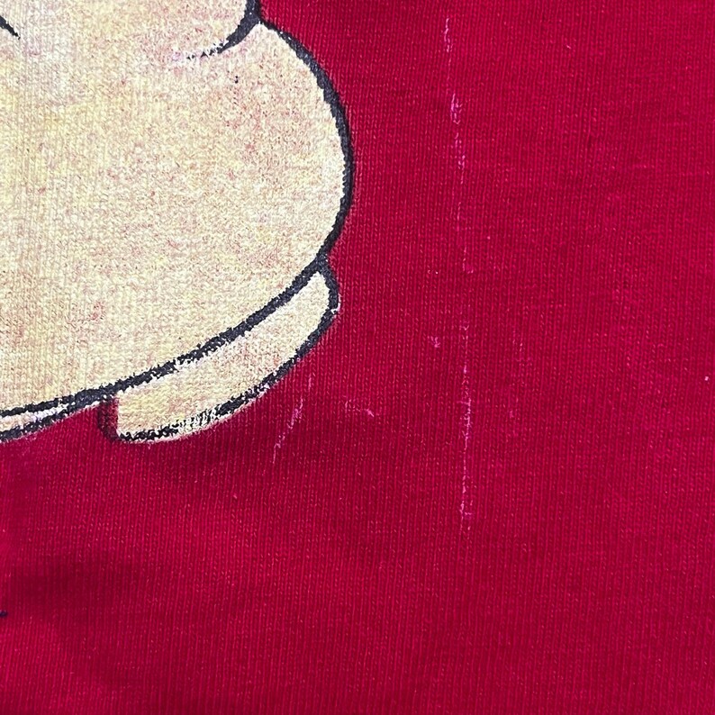 Disney Mickey Mouse Graphic T Shirt Red Short Sleeve Womens 3XL image 4