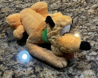 Vintage Disney Parks Pluto Plüsch Stofftier Hund 26cm aus Walt Disney World