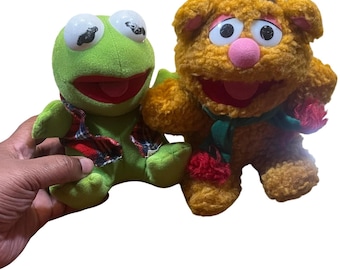 Bebé Kermit de McDonald's, 1987, 15 cm, Fozzie, 20 cm, peluches de Jim Henson Muppet Babies