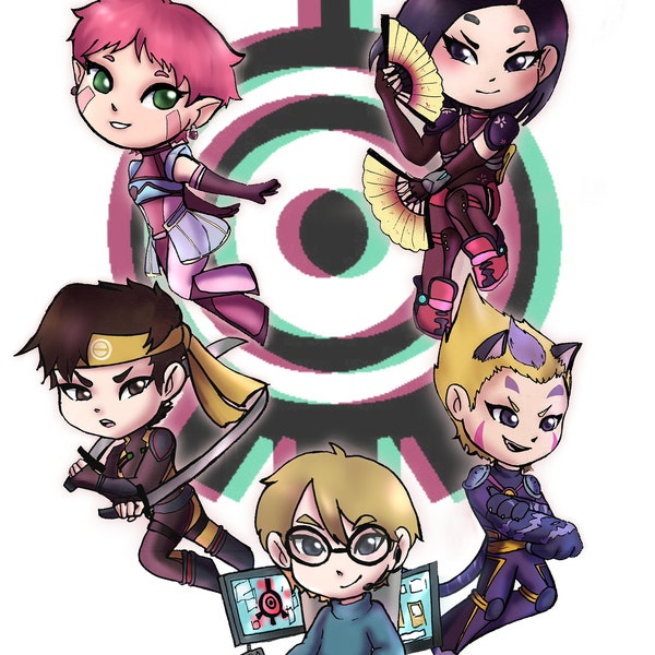 code lyoko paper stickers