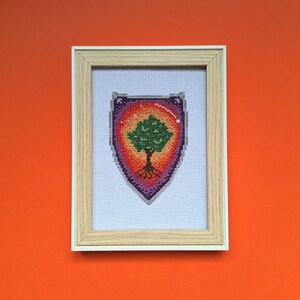 Duncan's shield A Knight of the Seven Kingdoms Cross stitch pattern PDF Instant download image 2