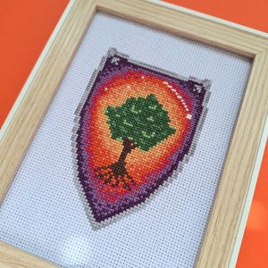 Duncan's shield A Knight of the Seven Kingdoms Cross stitch pattern PDF Instant download image 3