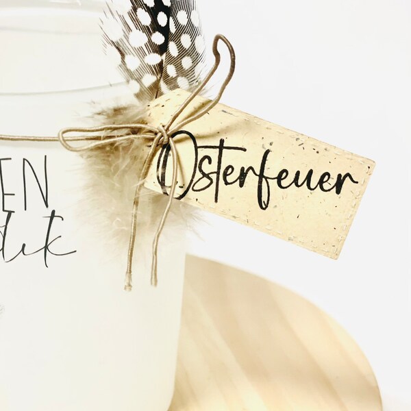 Stempel "Osterfeuer" Holzstempel Stamp Muffin Raysin Anhänger  Stempel Spruch ausgefallen Spruchstempel Mitbringsel Stempel