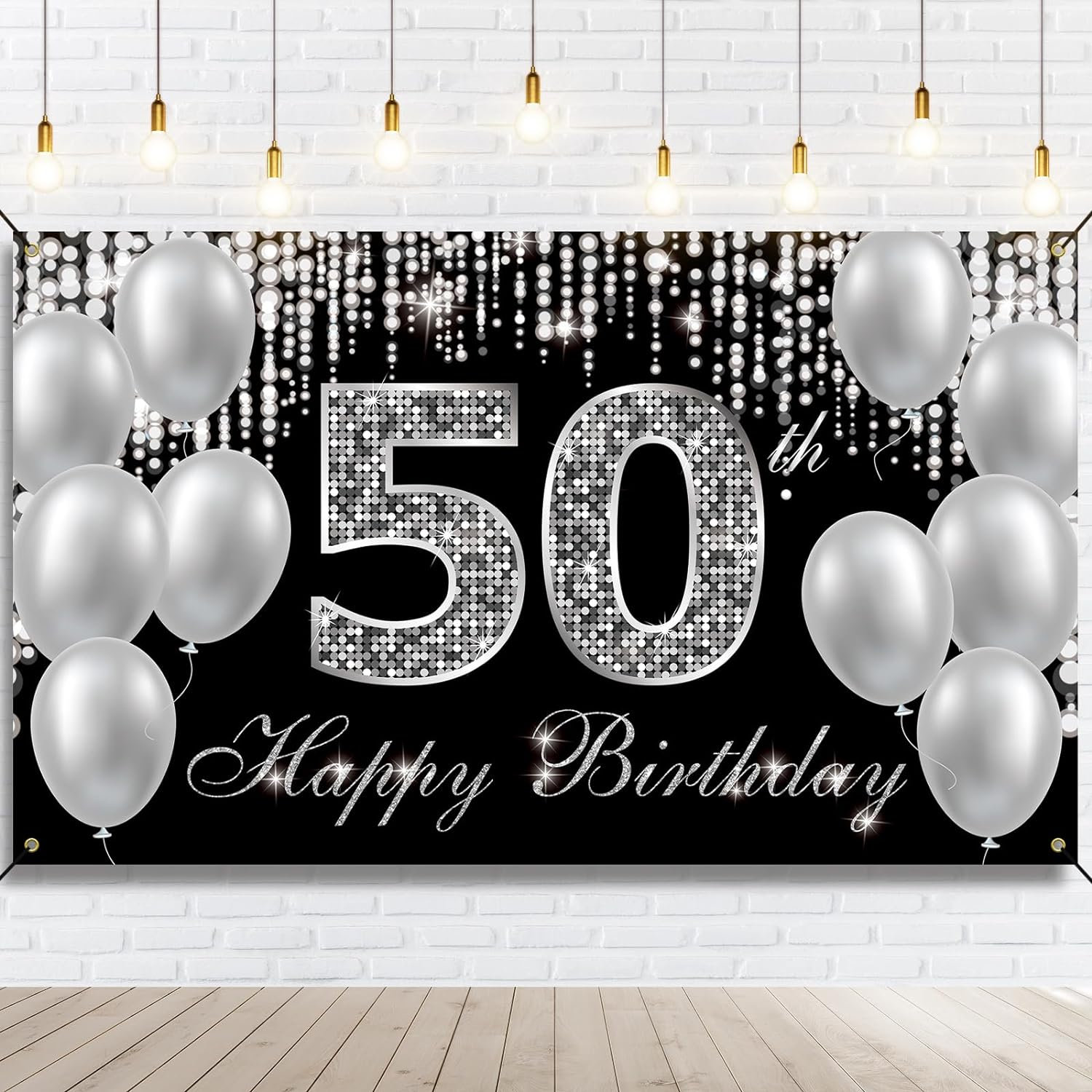 ANOMM 50e Verjaardagsbanner, 50e Gelukkige Verjaardag