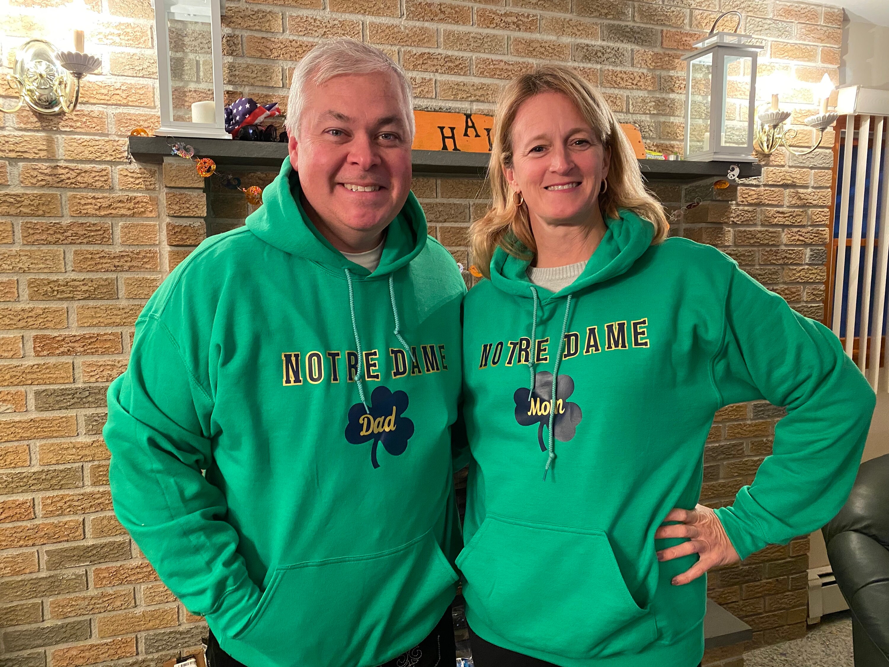 Notre dame sweatshirt hoodie green Etsy Mexico