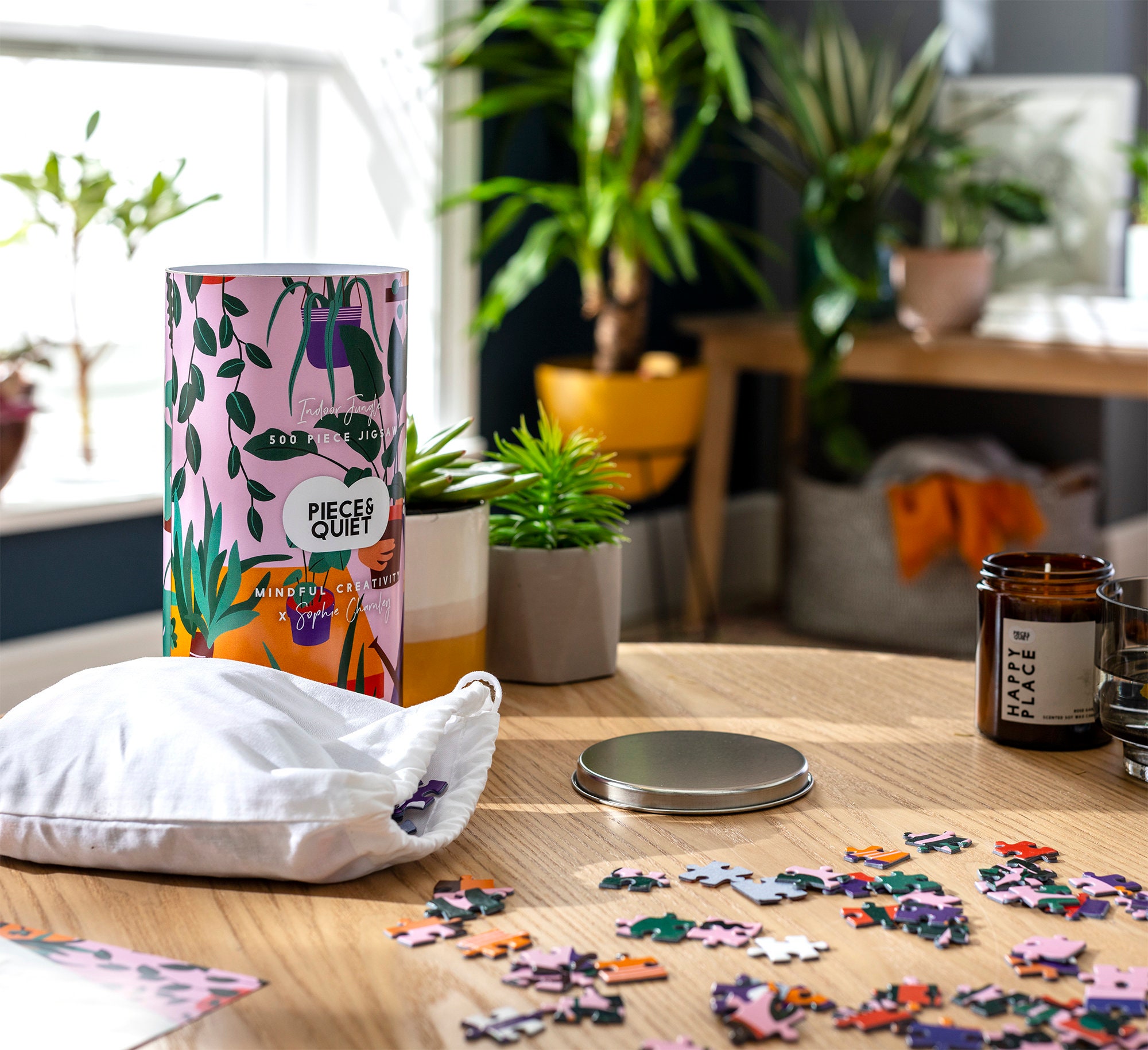 Four 500 Piece Jigsaw Puzzle Gift Bundle for the Perfect Etsy