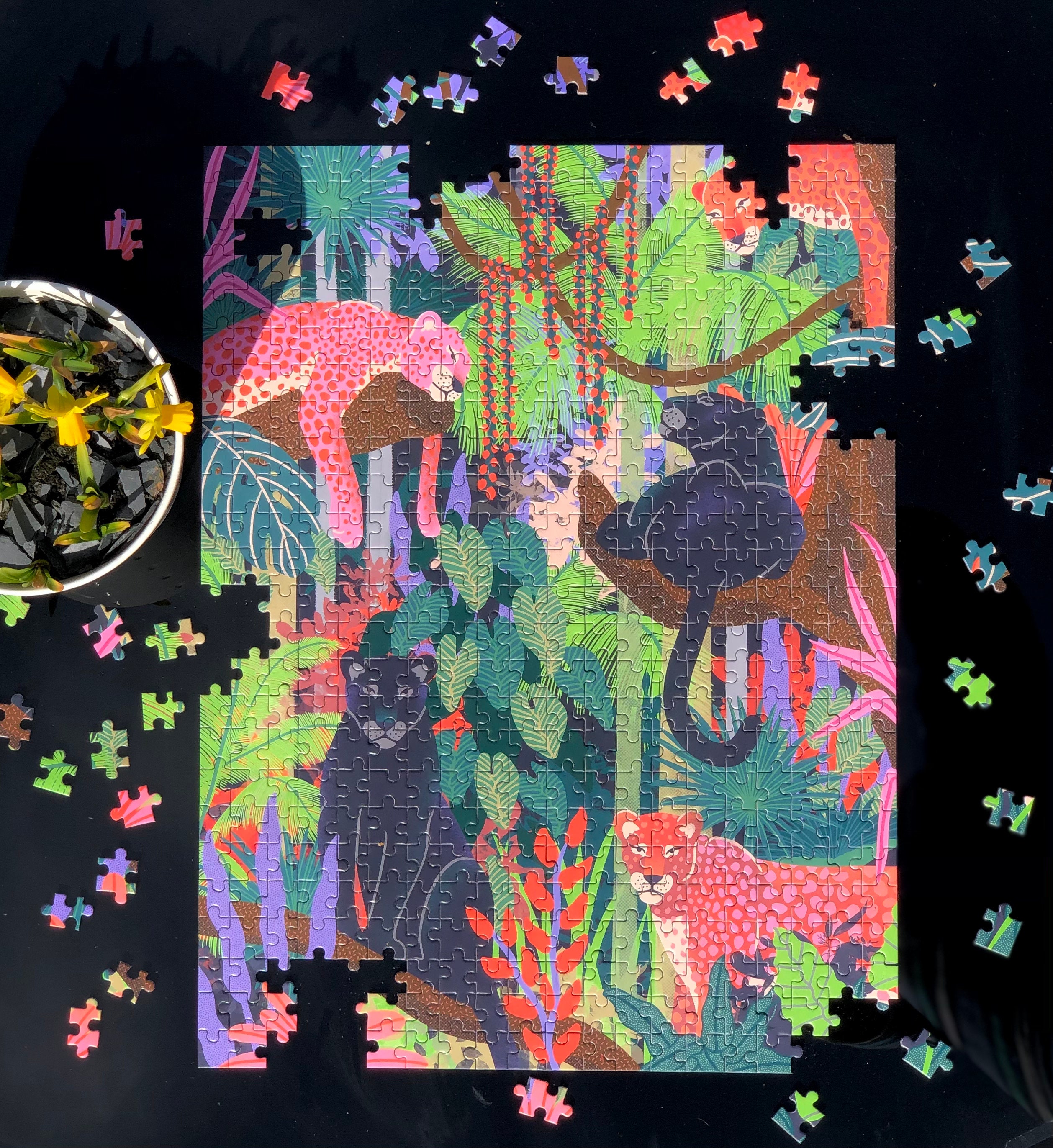 Four 500 piece Jigsaw Puzzle Gift Bundle for the perfect Etsy