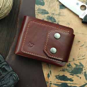 Vordertasche Portemonnaie Minimalistisches Portemonnaie Bifold Portemonnaie Leder Portemonnaie Herren Leder Portemonnaie Geschenk für Ihn Herren Portemonnaie Schmales Portemonnaie Kompaktes Portemonnaie