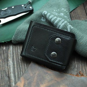 Minimalistisches Portemonnaie Herren Portemonnaie Vordertasche Portemonnaie Bifold Portemonnaie Leder Portemonnaie Herren Leder Portemonnaie Schmales Portemonnaie Geschenk für Ihn Portemonnaies für Männer