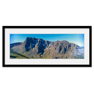 Ben Nevis North Face Scottish Highlands Framed or Unframed Panoramic Fine Art Print image 1