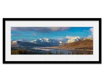 Loch Loyne and the Mountains of Knoydart - Scottish Highlands - Framed or Unframed Panoramic Fine Art Print