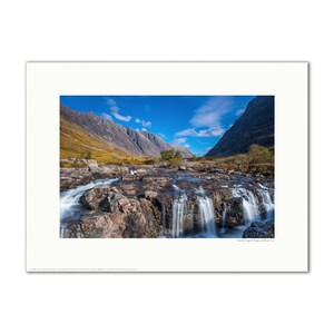 Aonach Eagach Ridge Glencoe Scottish Highlands Framed or Unframed Fine Art Print Unframed 24 x 16"